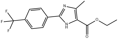 ethyl 4-methyl-2-phenyl-1H-imidazole-5-carboxylate 结构式