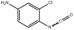 4-Amino-2-chlorophenylisocyanate 结构式