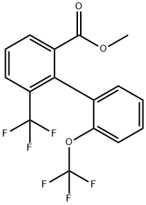 Methyl 2'-(trifluoromethoxy)-6-(trifluoromethyl)biphenyl-2-carboxylate