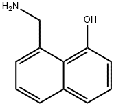 1-(Aminomethyl)-8-hydroxynaphthalene 结构式