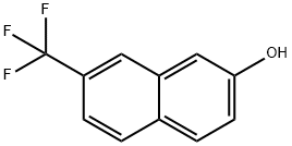 7-(Trifluoromethyl)naphthalen-2-ol 结构式