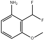 2-(二氟甲基)-3-甲氧基苯胺 结构式