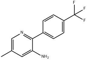 3-Amino-5-methyl-2-(4-(trifluoromethyl)phenyl)pyridine