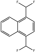 1,4-Bis(difluoromethyl)naphthalene 结构式