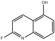 2-氟喹啉-5-醇 结构式