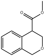 Methyl 3,4-dihydro-1H-2-benzopyran-4-carboxylate 结构式