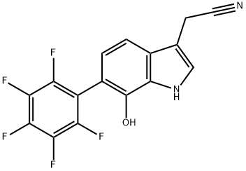 4-(2,3-Difluorophenyl)-5-methoxyindole 结构式