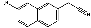 2-(7-Aminonaphthalen-2-yl)acetonitrile 结构式