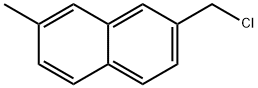 2-(Chloromethyl)-7-methylnaphthalene 结构式