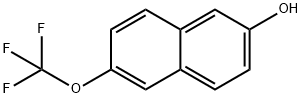 2-(Trifluoromethoxy)-6-naphthol 结构式