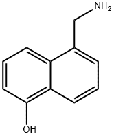 1-(Aminomethyl)-5-hydroxynaphthalene 结构式