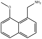 1-(Aminomethyl)-8-methoxynaphthalene 结构式