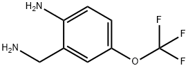 2-(Aminomethyl)-4-(trifluoromethoxy)aniline 结构式