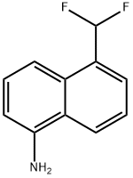 1-Amino-5-(difluoromethyl)naphthalene 结构式