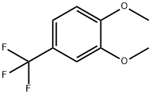 1,2-二甲氧基-4-三氟甲苯 结构式