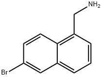 1-(Aminomethyl)-6-bromonaphthalene 结构式