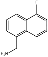 1-(Aminomethyl)-5-fluoronaphthalene 结构式