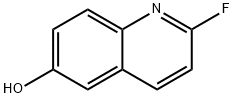 2-氟喹啉-6-醇 结构式