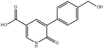 3-Pyridinecarboxylic acid, 1,6-dihydro-5-[4-(hydroxymethyl)phenyl]-6-oxo-