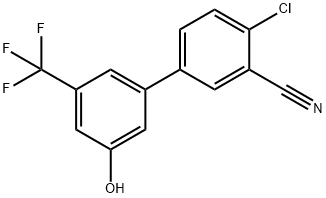 [1,1'-Biphenyl]-3-carbonitrile, 4-chloro-3'-hydroxy-5'-(trifluoromethyl)-