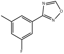 1,2,4-Oxadiazole, 3-(3-fluoro-5-methylphenyl)- 结构式