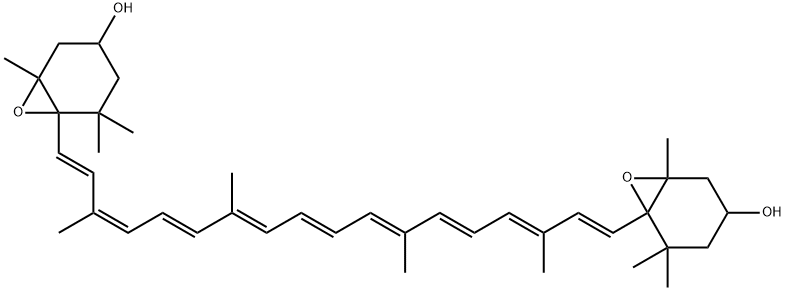 CIS-VIOLAXANTHIN 结构式