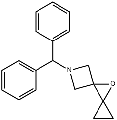 8-Oxa-6-azadispiro[2.0.3.1]octane, 6-(diphenylmethyl)- 结构式