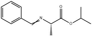 L-Alanine, N-(phenylmethylene)-, 1-methylethyl ester 结构式