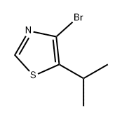 Thiazole, 4-bromo-5-(1-methylethyl)- 结构式