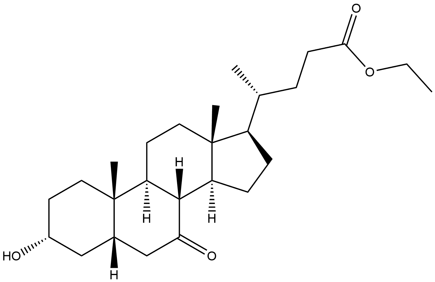 熊去氧胆酸杂质57 结构式