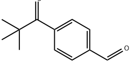 4-新戊酰基苯甲醛 结构式