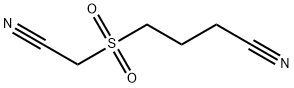 Butanenitrile, 4-[(cyanomethyl)sulfonyl]- 结构式
