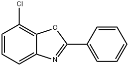 7-氯-2-苯基苯并恶唑 结构式