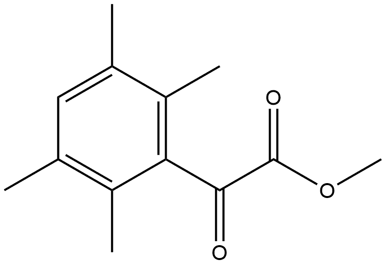 Methyl 2,3,5,6-tetramethyl-α-oxobenzeneacetate 结构式