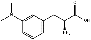 L-Phenylalanine, 3-(dimethylamino)- 结构式