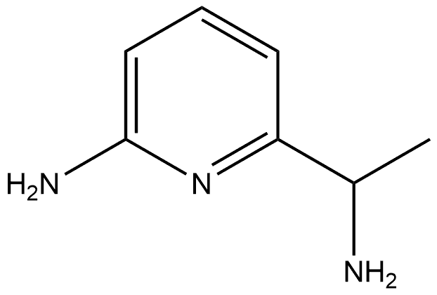 2-Pyridinemethanamine, 6-amino-α-methyl- 结构式