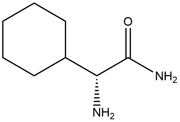 Cyclohexaneacetamide, α-amino-, (αR)- 结构式
