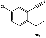 Benzonitrile, 2-(1-aminoethyl)-5-chloro- 结构式