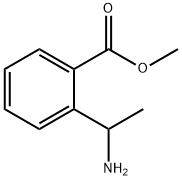 Benzoic acid, 2-(1-aminoethyl)-, methyl ester 结构式