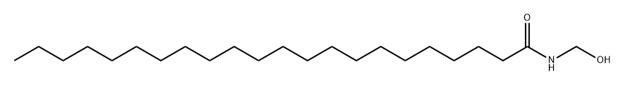 Docosanamide, N-(hydroxymethyl)- 结构式