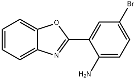 2-(2-Benzoxazolyl)-4-bromo-benzenamine 结构式