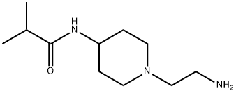 N-(1-(2-氨基乙基)哌啶-4-基)异丁酰胺 结构式