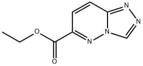 1,2,4-Triazolo[4,3-b]pyridazine-6-carboxylic acid ethyl ester 结构式