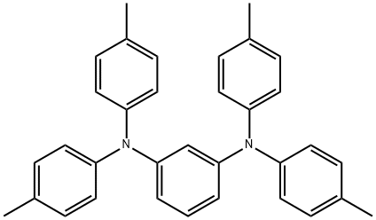 1,3-Benzenediamine, N1,N1,N3,N3-tetrakis(4-methylphenyl)- 结构式