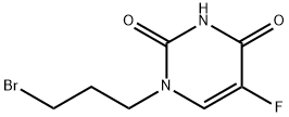 1-(3-溴丙基)-5-氟嘧啶-2,4(1H,3H)-二酮 结构式