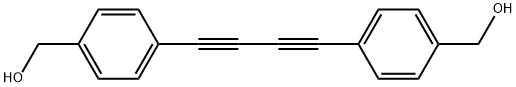 4,4'-(1,3-丁二炔-1,4-二基)苯甲醇双 结构式