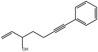 7-苯基-1-庚烯-6-炔-3-醇 结构式