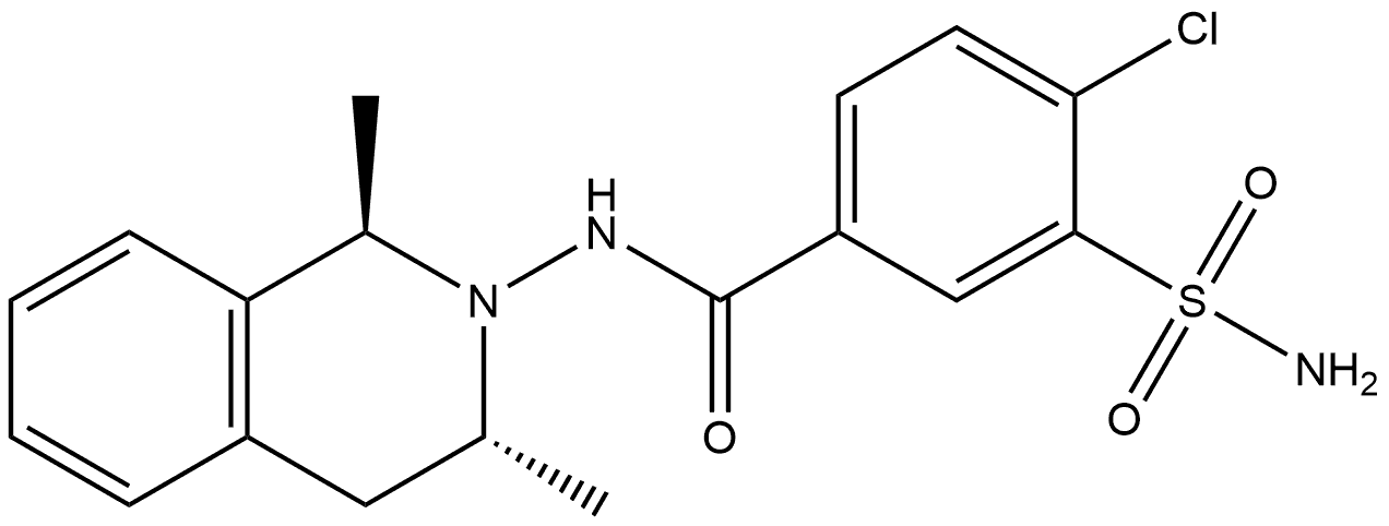 吲达帕胺杂质58 结构式