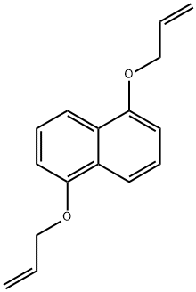 1,5-二烯丙氧基萘 结构式