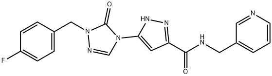 化合物SCD1 INHIBITOR-3 结构式